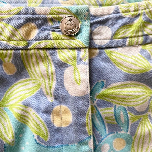Lilly Pulitzer Vintage Womens Sea Life Straight Leg Pants Size 8 - Picture 4 of 13